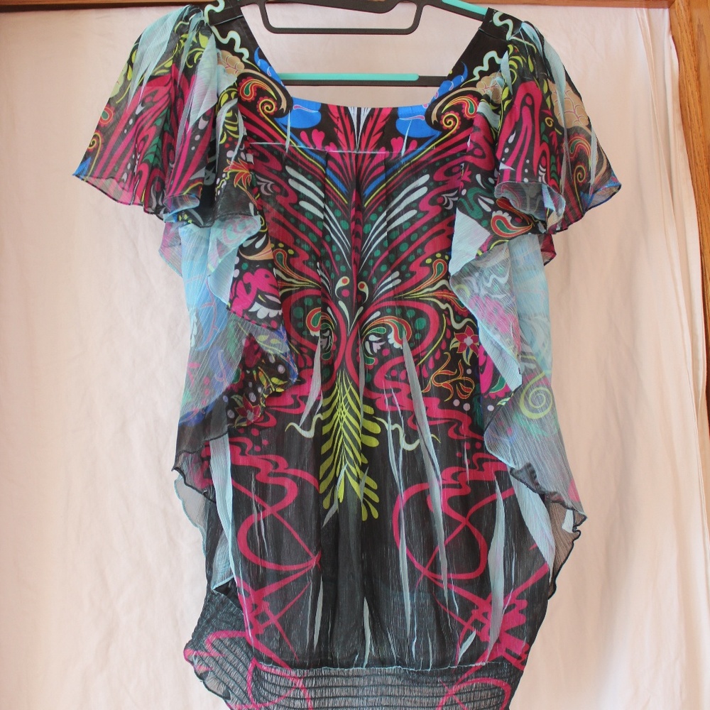 Multicolored Blouse - Picture 6 of 6